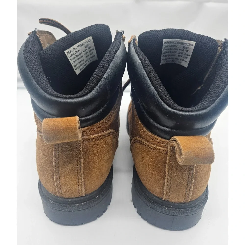 Brahma Brown Leather‎ Ankle Work Boots The Name to Trust Menswear